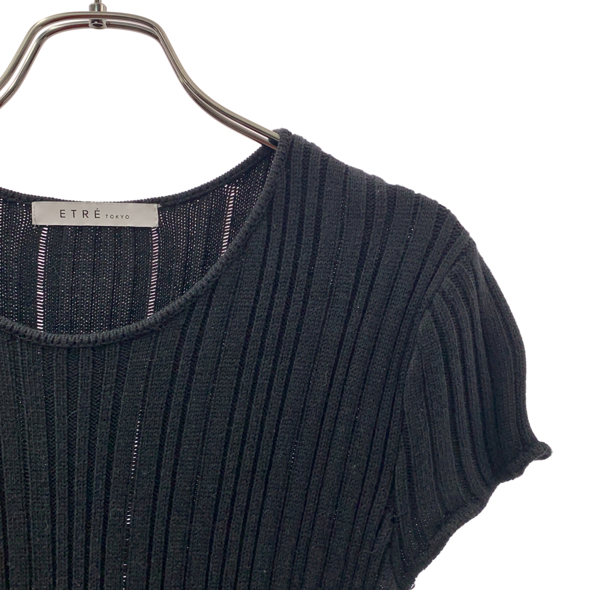 ETRE TOKYO / エトレトウキョウ レーヨン コットン ニット ワンピース