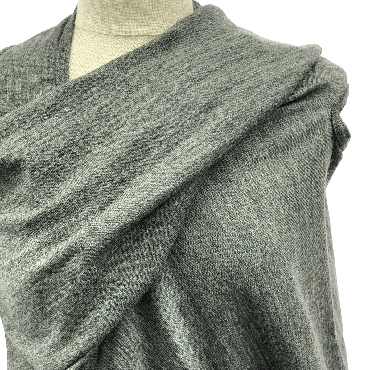 JUNYA WATANABE COMME des GARCONS / ジュンヤワタナベ ウール ニット アシンメトリーワンピース