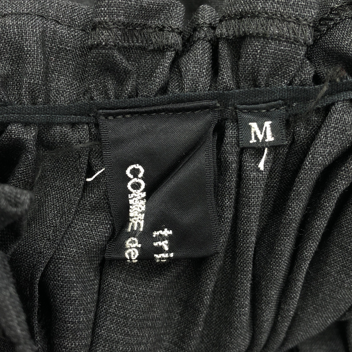 tricot COMME des GARCONS / トリココムデギャルソン ギャザー ボリューム ポケット付き ドレス ワンピース