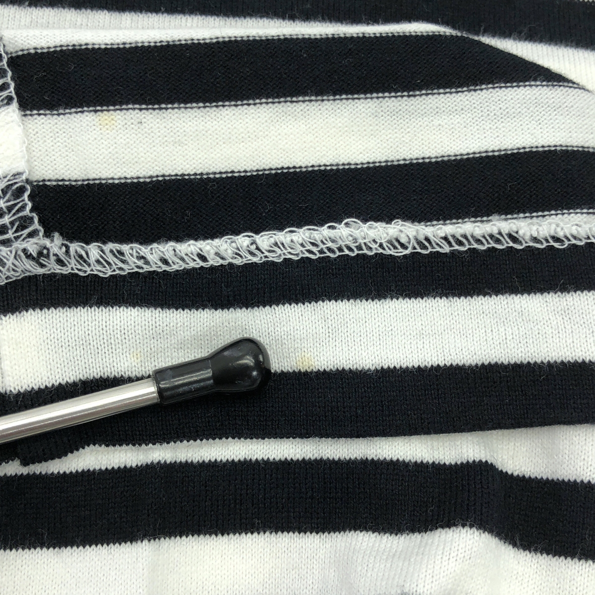 PLAY COMME des GARCONS / プレイコムデギャルソン ハートワッペン ボーダー クルーネック カットソー