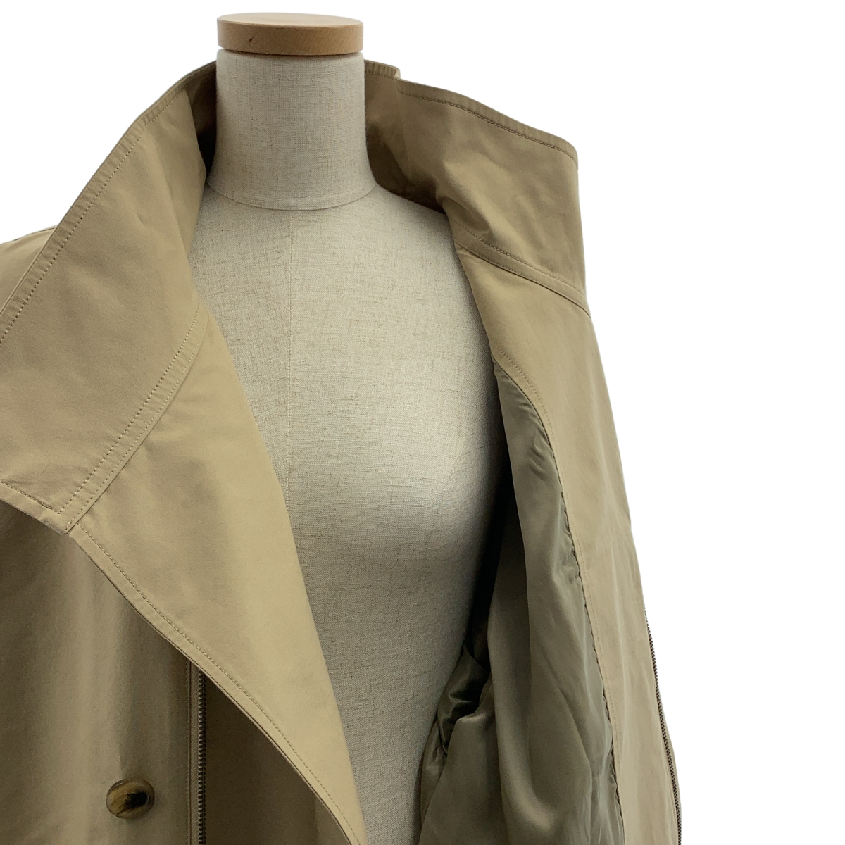 その他 スタンドネック フライフロント オーバー コート