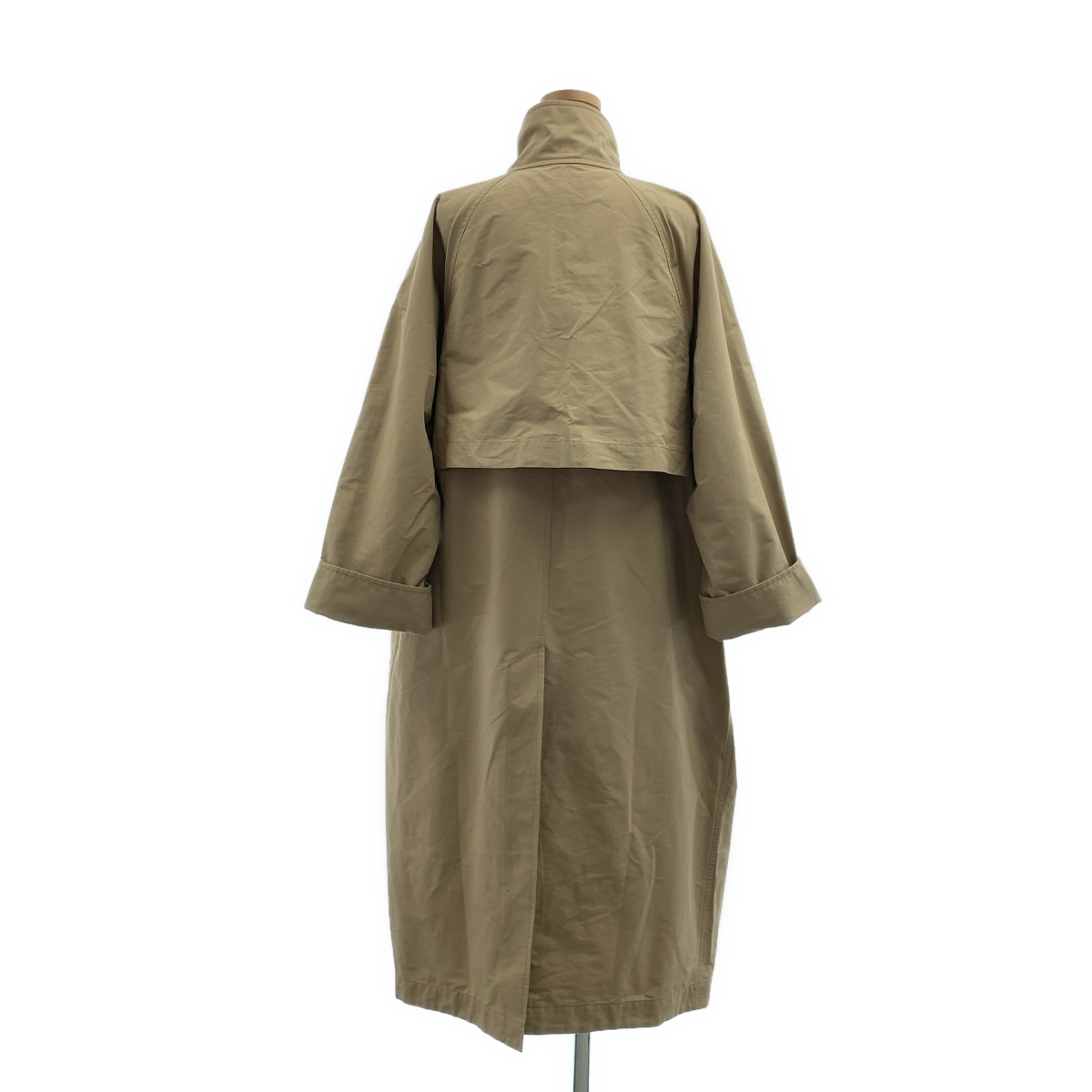 その他 スタンドネック フライフロント オーバー コート