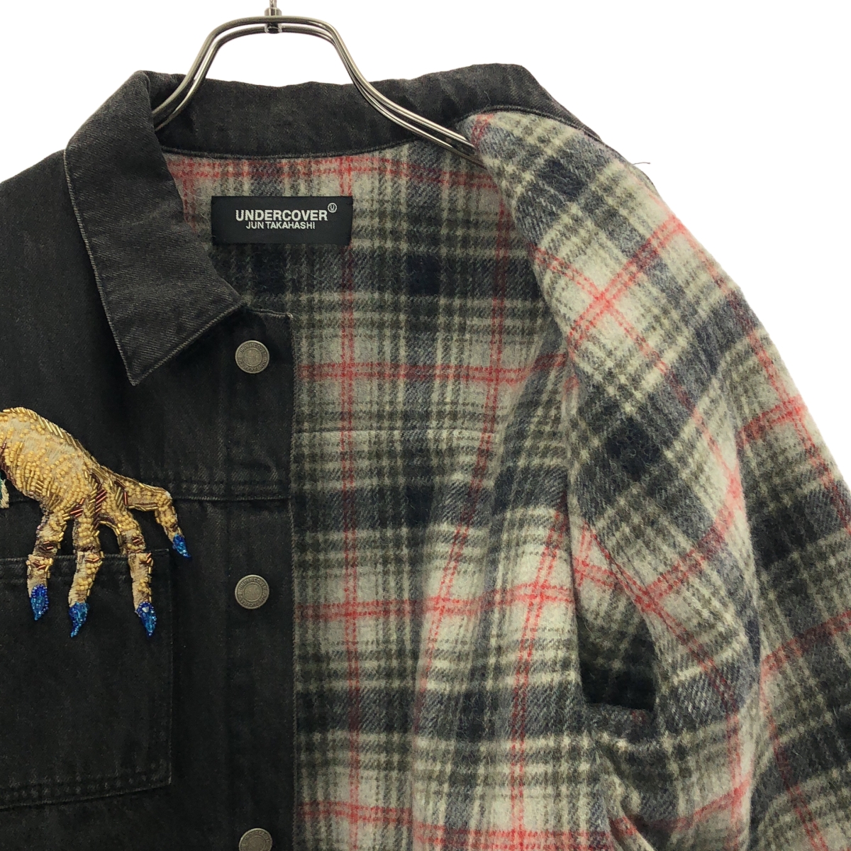 その他 HAND Denim Jacket ビーズ ハンド デニムジャケット