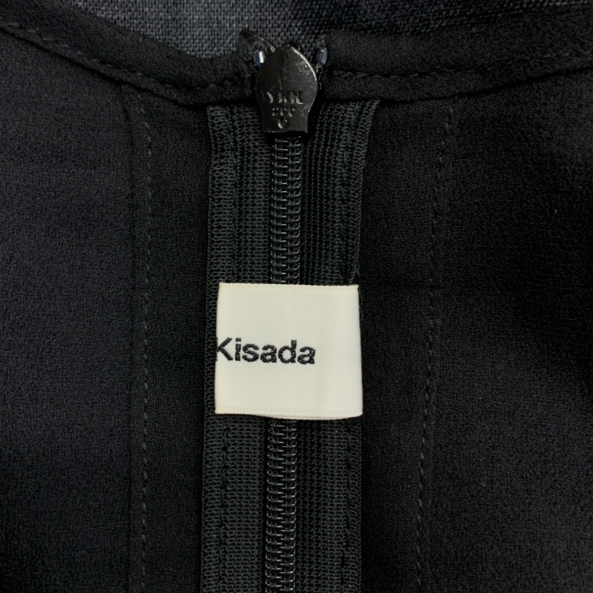 Chika Kisada / チカキサダ 異素材 切替 シアー ワイド オールインワン サロペット