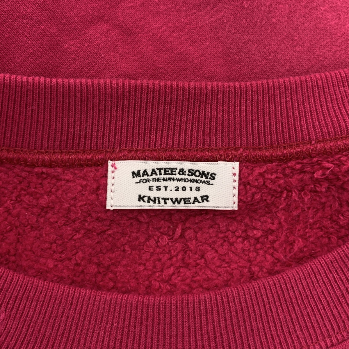 MAATEE&SONS / マーティー&サンズ VINTAGE SWEAT ヴィンテージ スウェット