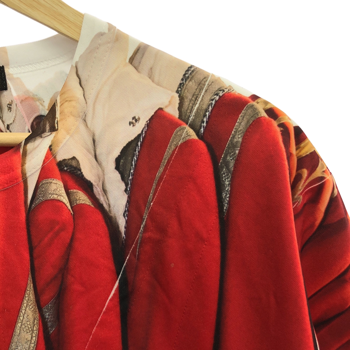 COMME des GARCONS HOMME PLUS / コムデギャルソンオムプリュス トロンプルイユ 転写 クルーネック プリント カットソー