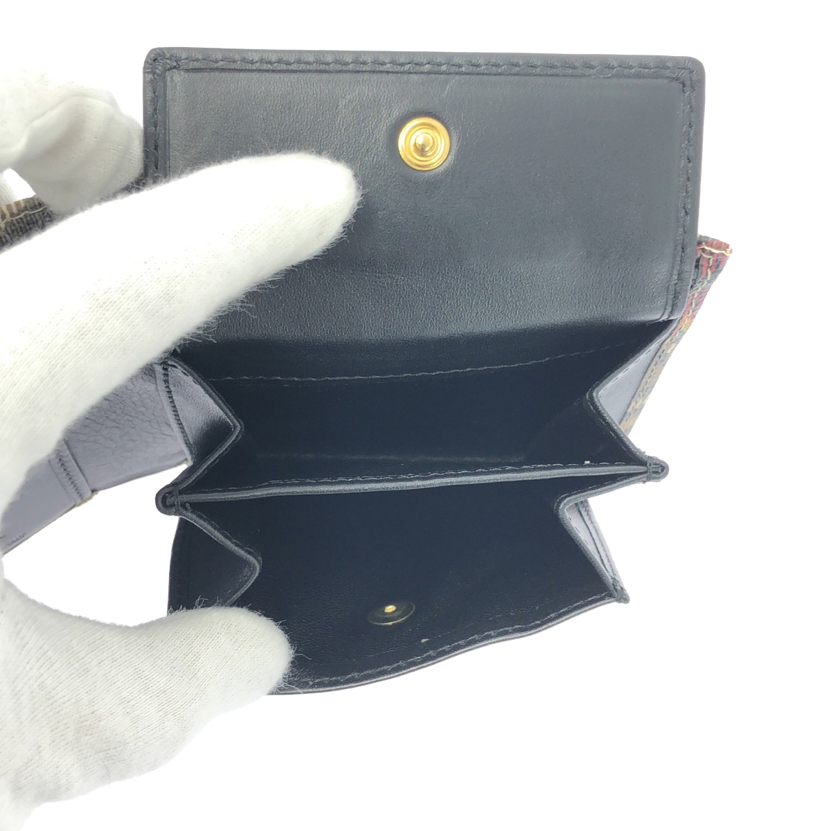 Vivienne Westwood / ヴィヴィアンウエストウッド DERBY チェック 二つ折り財布 ウォレット