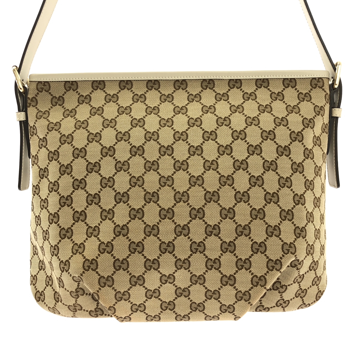 GUCCI / グッチ GGキャンバス レザー ショルダーバッグ / 388930