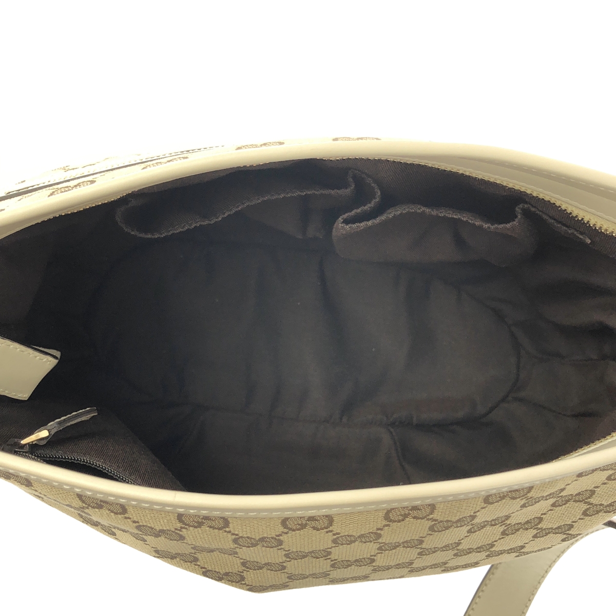 GUCCI / グッチ GGキャンバス レザー ショルダーバッグ / 388930