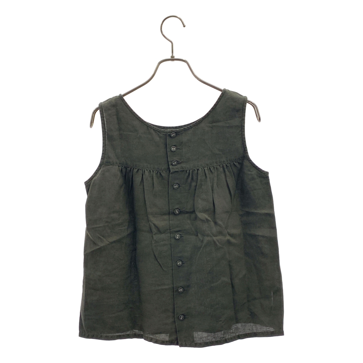 mina perhonen / ミナペルホネン bloom リネン 刺しゅう ノースリーブ ブラウス