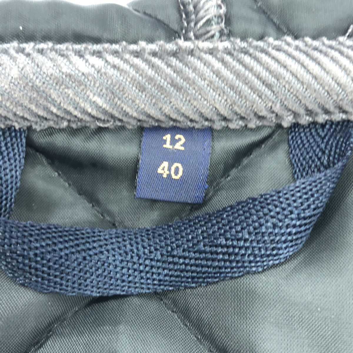 LAVENHAM / ラベンハム キルティング フーデッド ロングコート