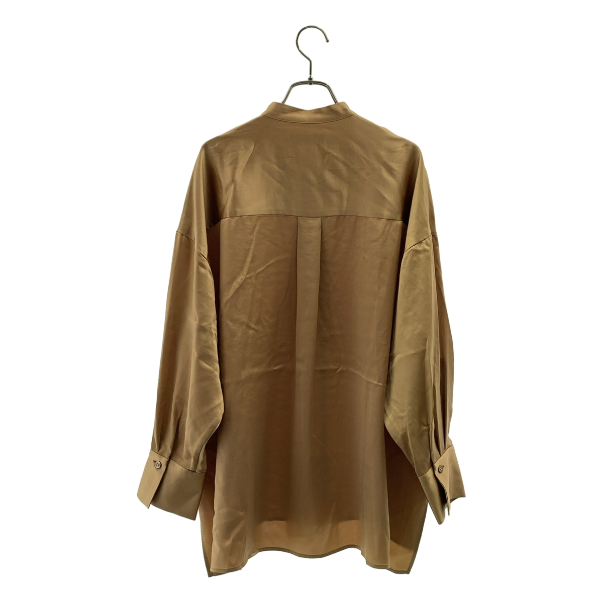 SACRA / サクラ サテン ロングスリーブ シャツ