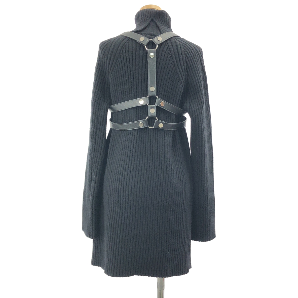 JUNYA WATANABE COMME des GARCONS / ジュンヤワタナベ ウール ハーネス リブニットワンピース