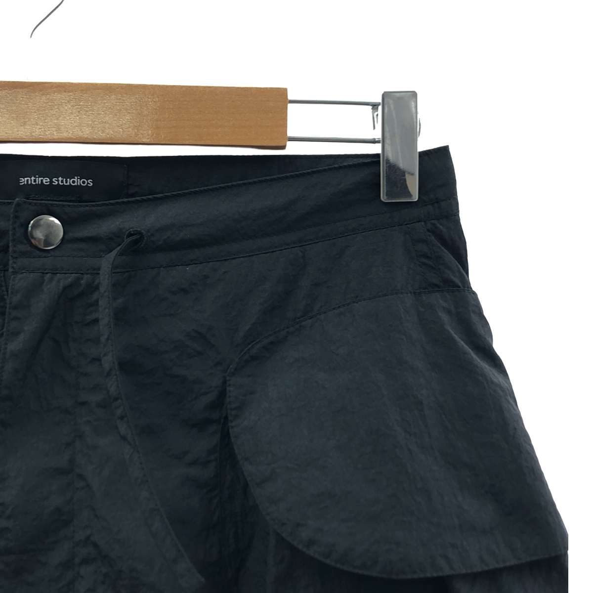 その他 CARGO / ナイロン ドローストリング ポケット カーゴ ワイド パンツ