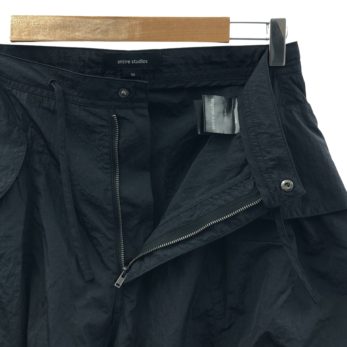 その他 CARGO / ナイロン ドローストリング ポケット カーゴ ワイド パンツ