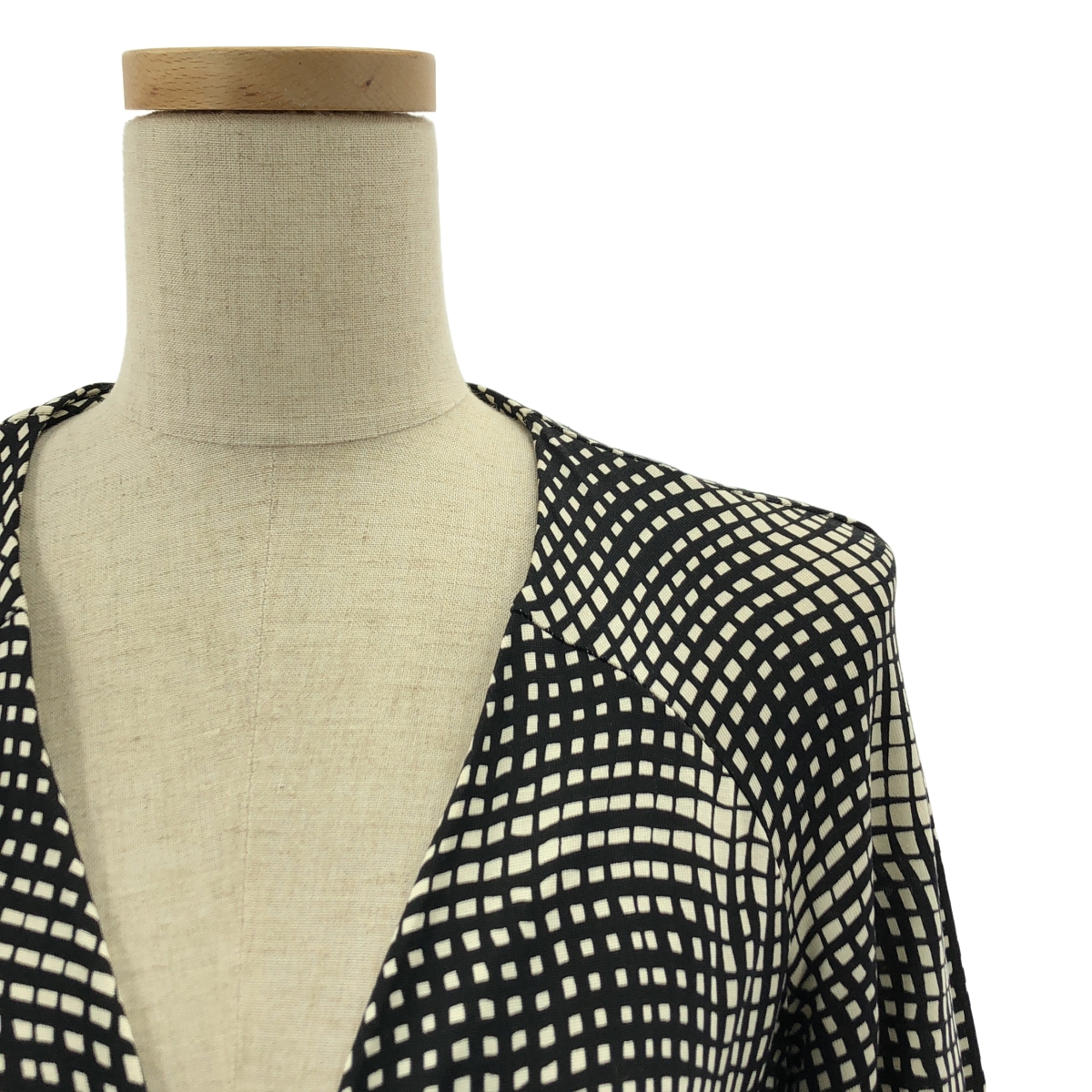 DIANE VON FURSTENBERG / ダイアンフォンファステンバーグ AMELIA TWO / 総柄 シルク ラップワンピース