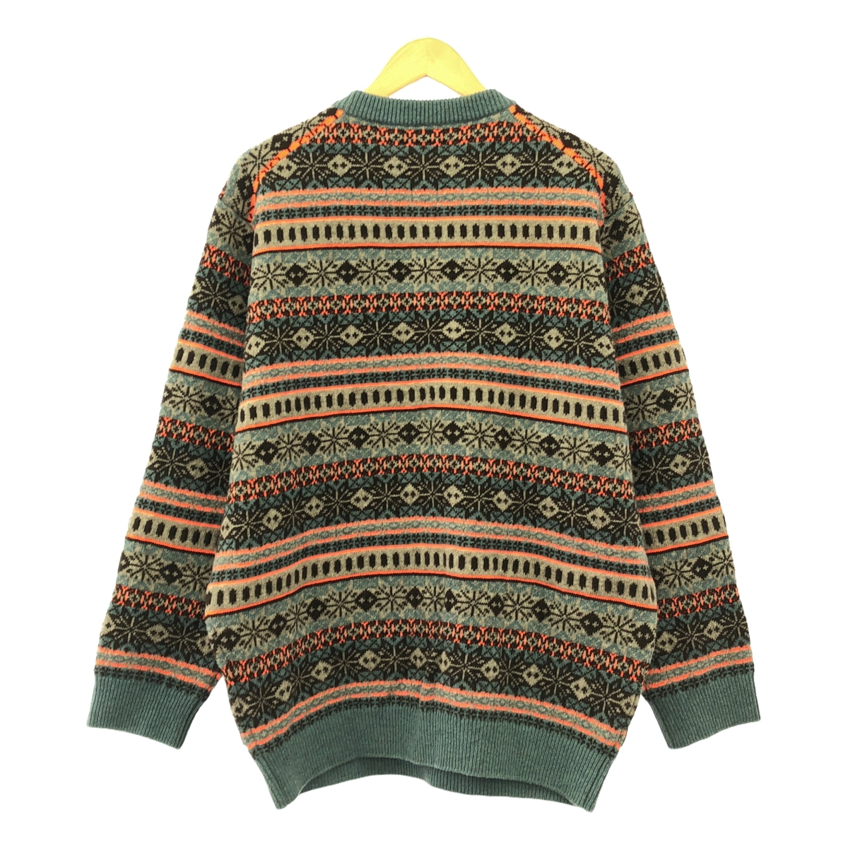 kolor / カラー Patchwork Fair Isle Sweater パッチワーク フェアアイル ニット