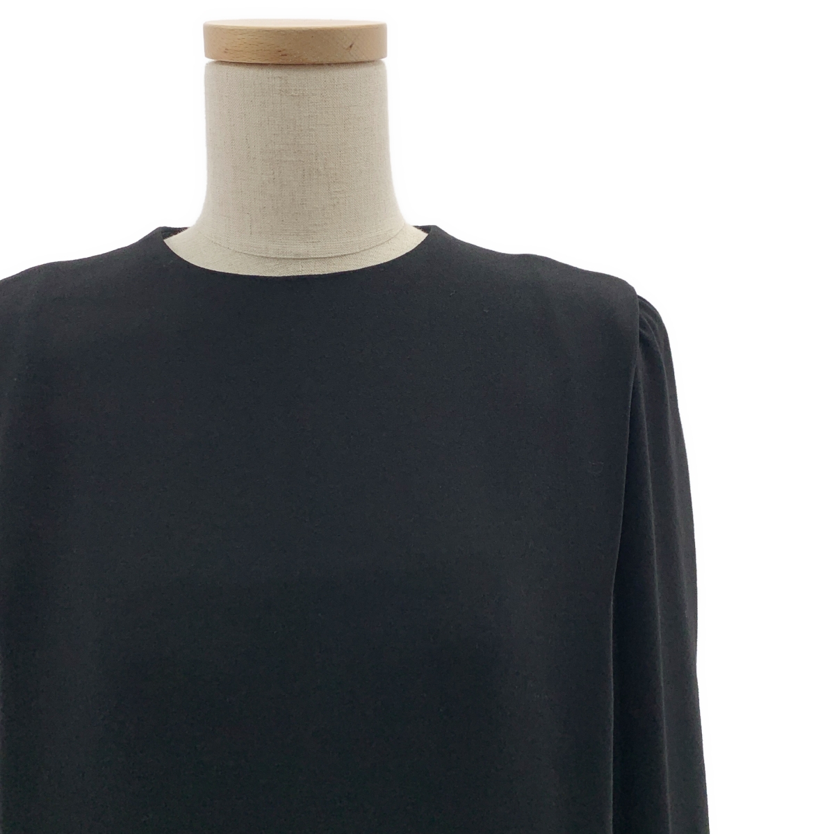 Mame Kurogouchi / マメクロゴウチ Embroidery Cuffs I-Line Dress / レーススリーブ ドレス ワンピース