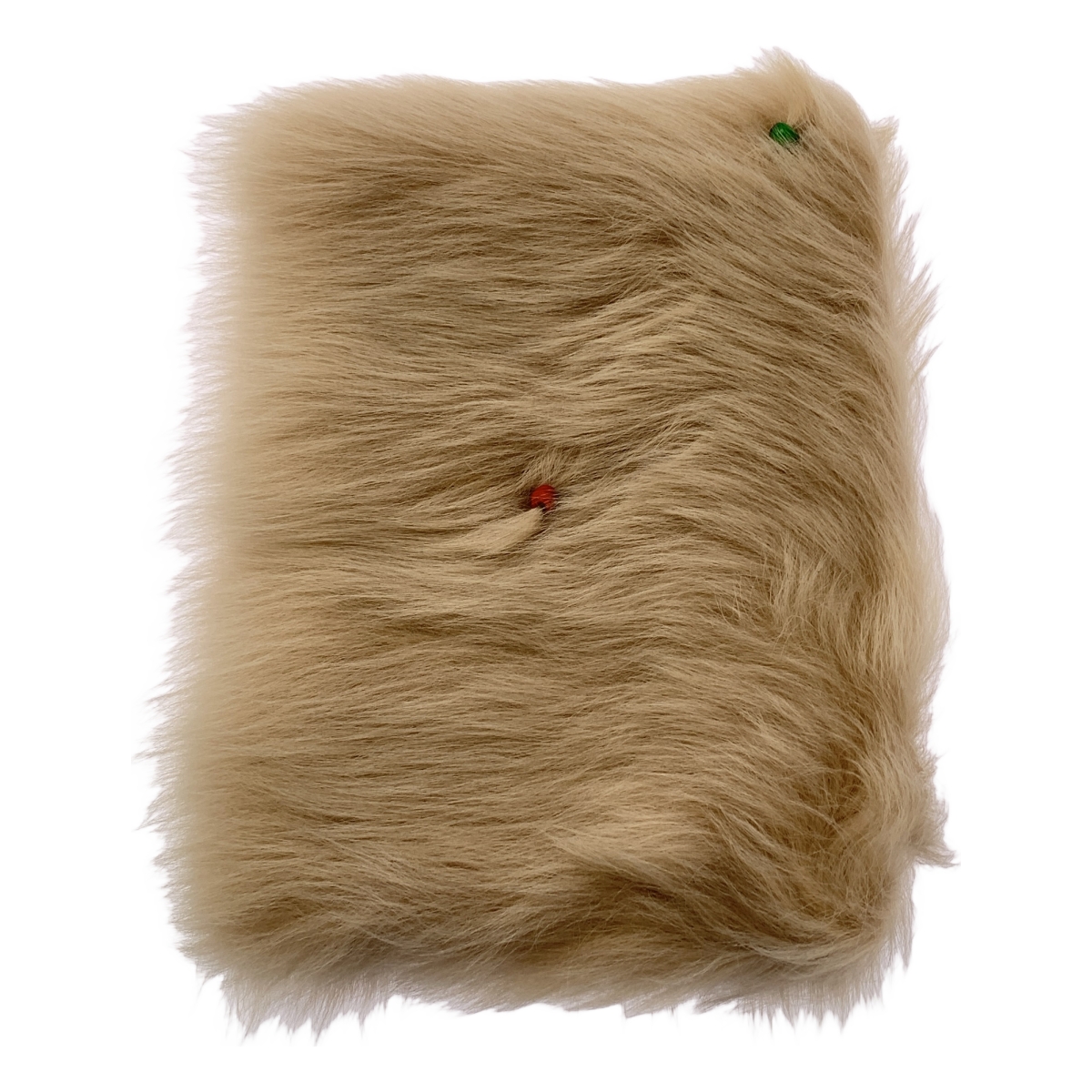 Henry Cuir / アンリークイール ビーズ装飾 リアルファー マフラー