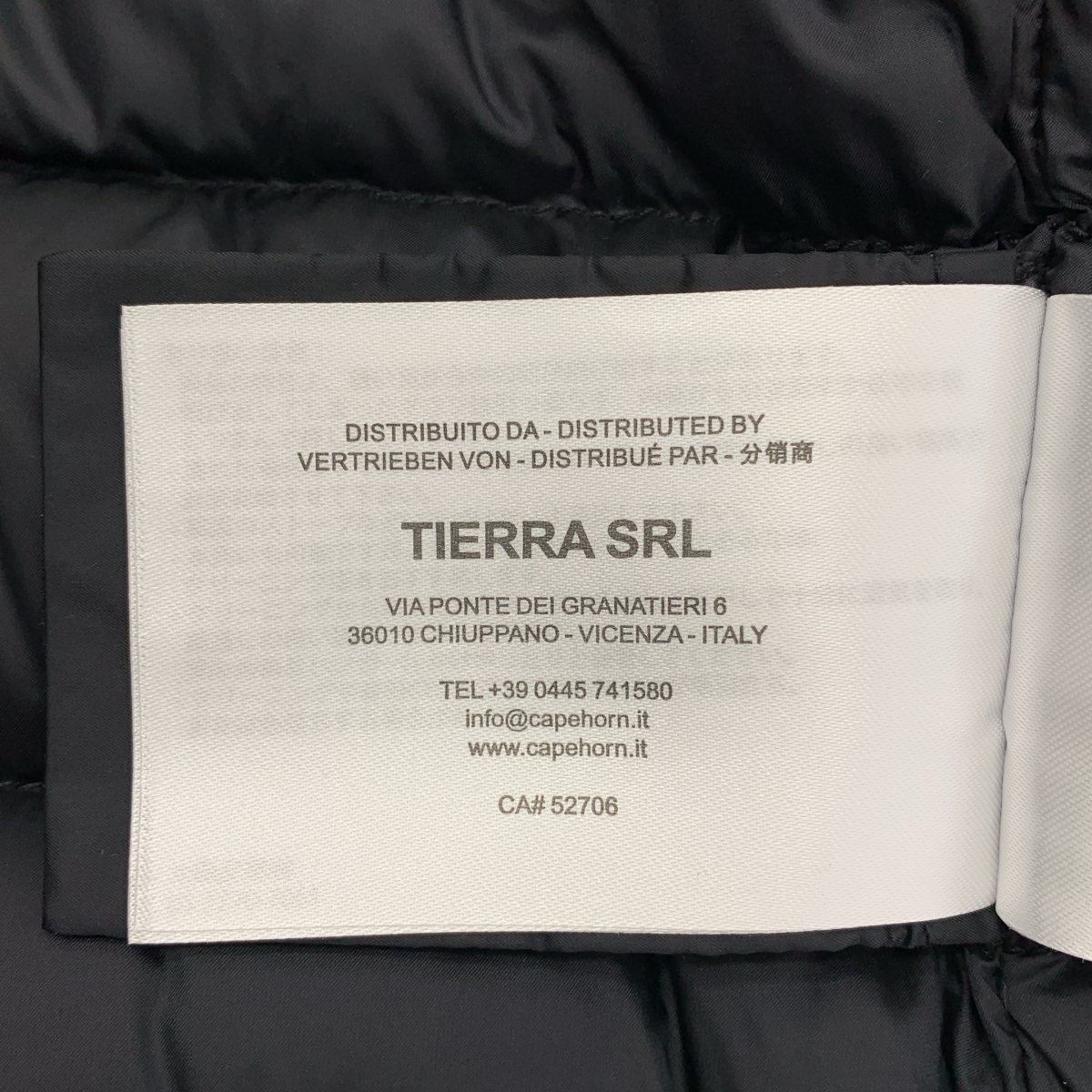 CAPE HORN / ケープホーン フルジップ ダウンジャケット / フード着脱可
