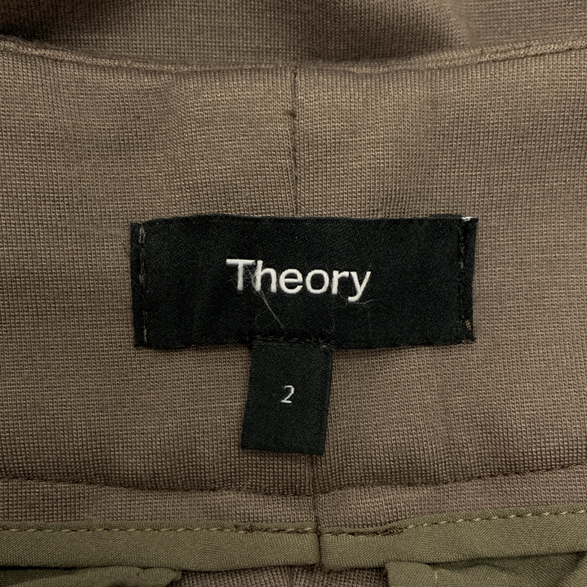 theory / セオリー HW WIDE PANT / ストレッチ サイドジップ ワイド パンツ