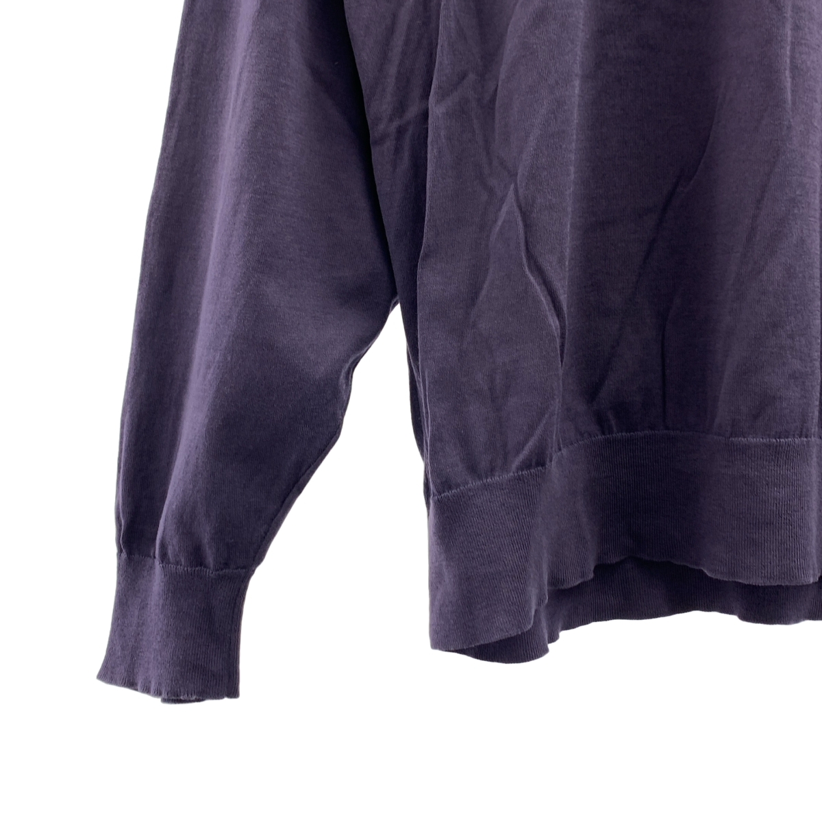 COMOLI / コモリ 18G長袖 ニットポロシャツ