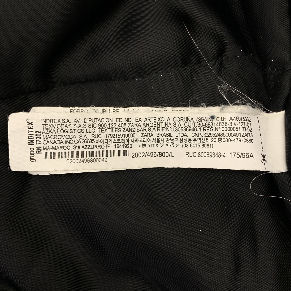 その他 ×ZARA / 中綿 オーバーサイズ ボンバージャケット