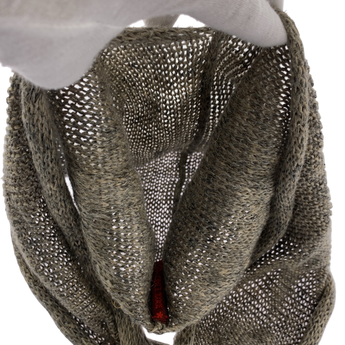 DANIELA GREGIS / ダニエラグレジス リネン ニット ハンド トートバッグ