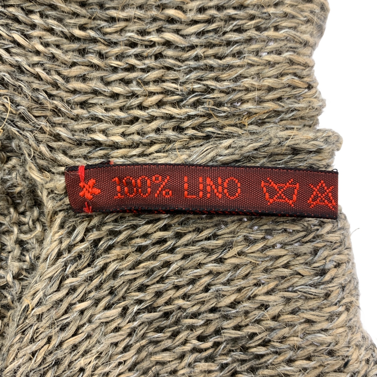 DANIELA GREGIS / ダニエラグレジス リネン ニット ハンド トートバッグ