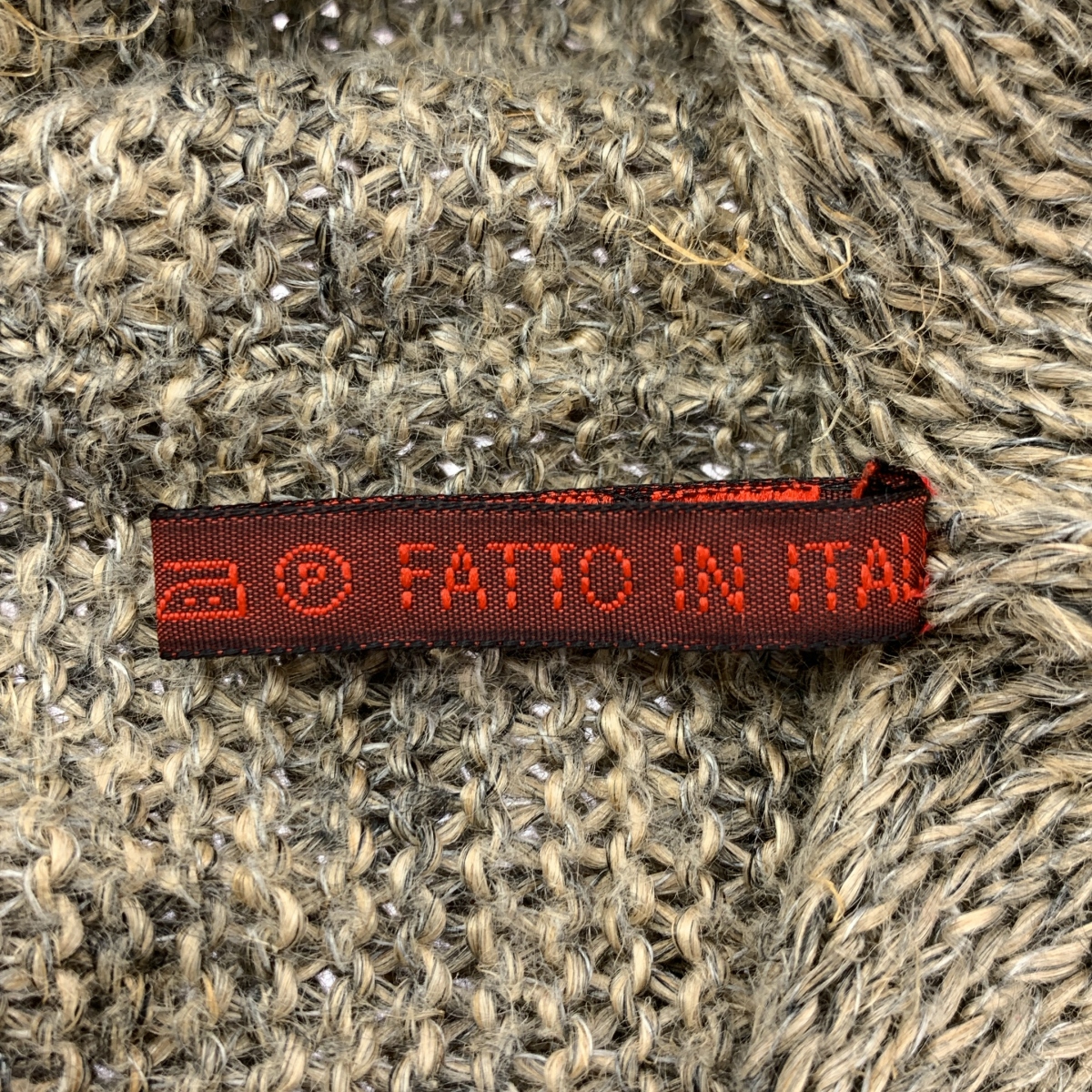 DANIELA GREGIS / ダニエラグレジス リネン ニット ハンド トートバッグ