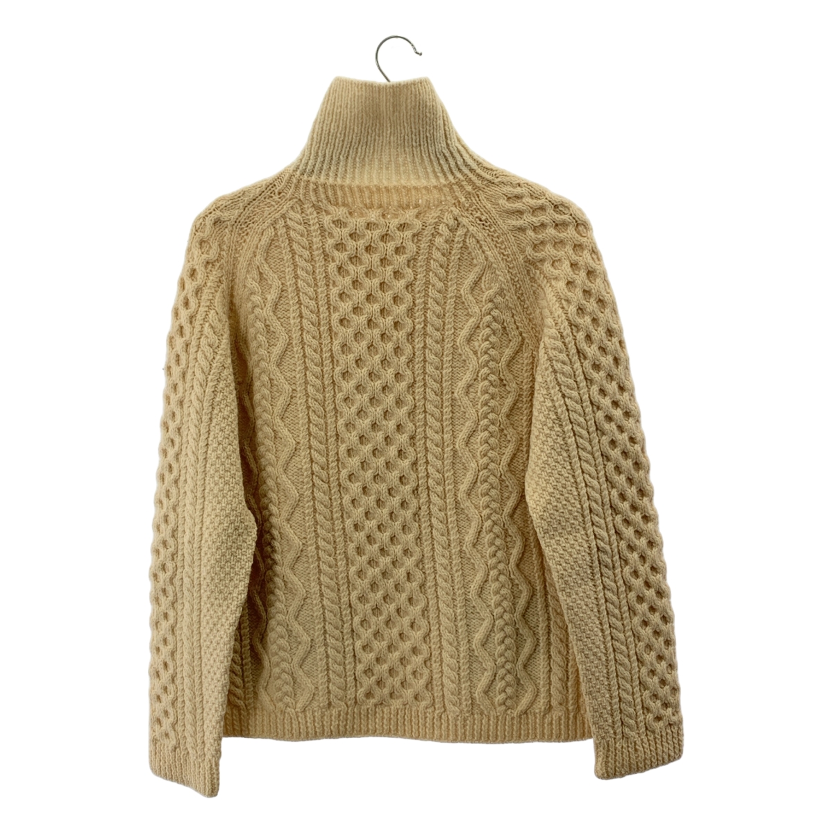 JUN MIKAMI / ジュンミカミ 襟付き アランニット リメイク セーター