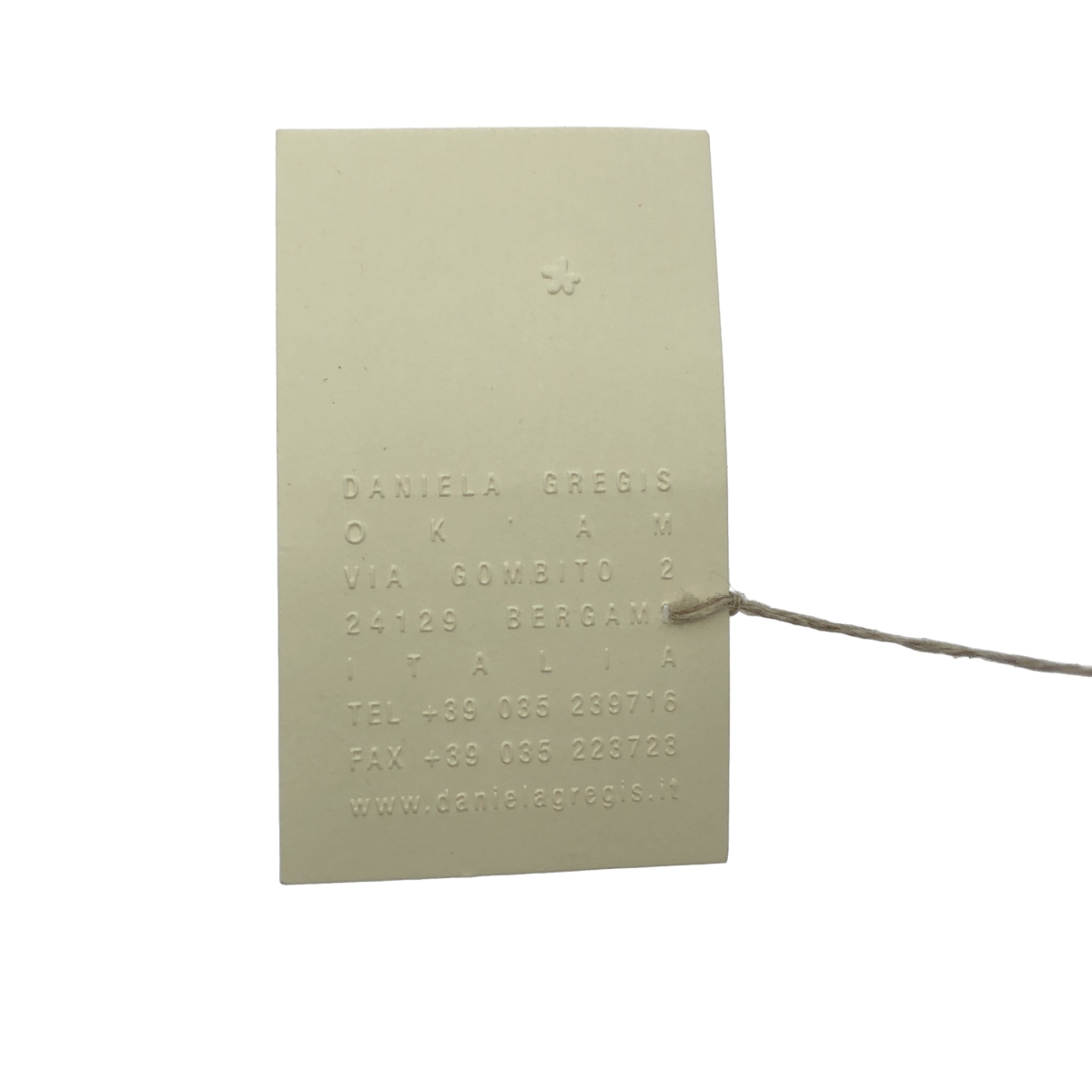 DANIELA GREGIS / ダニエラグレジス 裂き編み ハンド トートバッグ