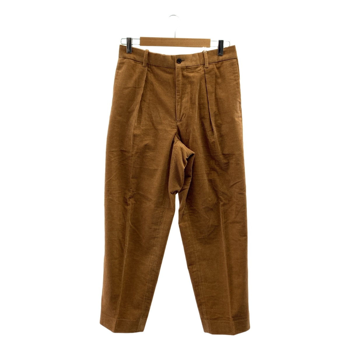 美品 MHL クロップドコットントラウザーズ 3 ブラウン 美品 MHL クロップドコットントラウザーズ 3 ブラウン - Pants