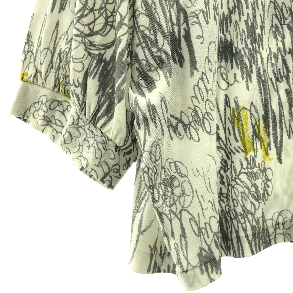 mina perhonen / ミナペルホネン cache-cache / カシュカシュ 総柄 クルーネック カットソー