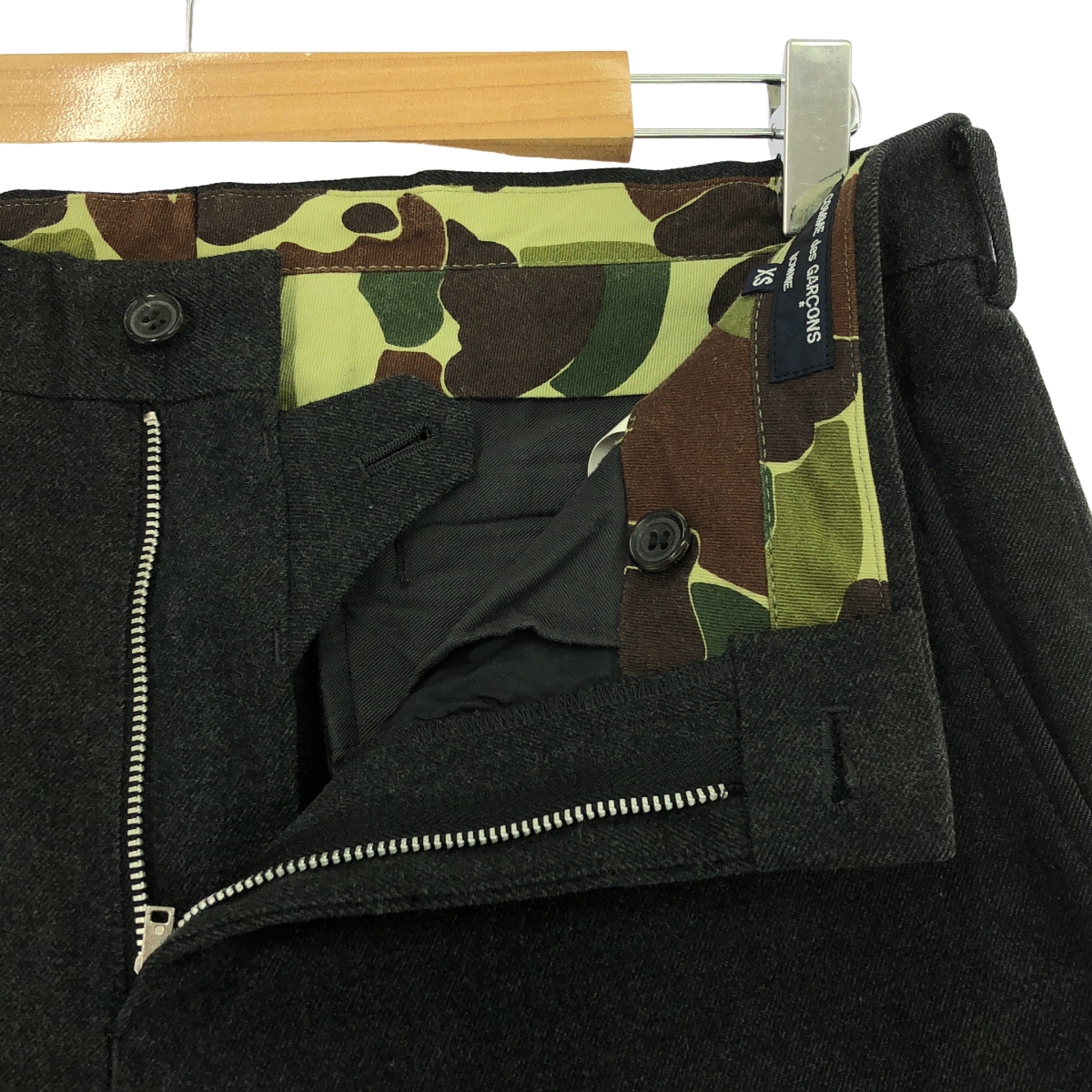 COMME des GARCONS HOMME / コムデギャルソンオム ウール テーパードパンツ
