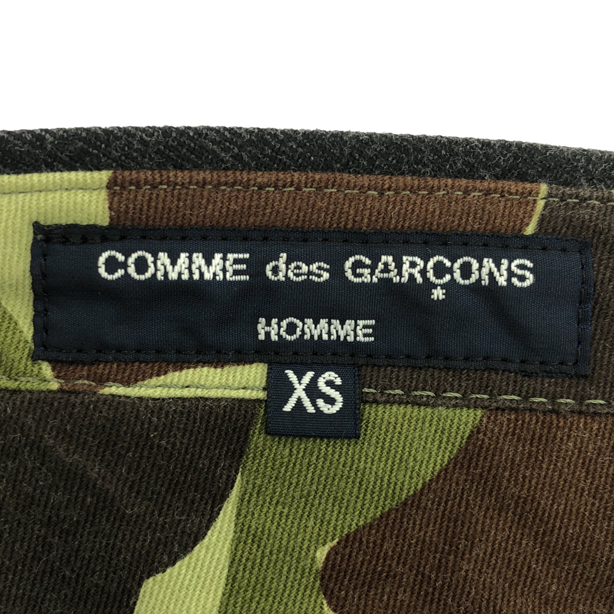COMME des GARCONS HOMME / コムデギャルソンオム ウール テーパードパンツ