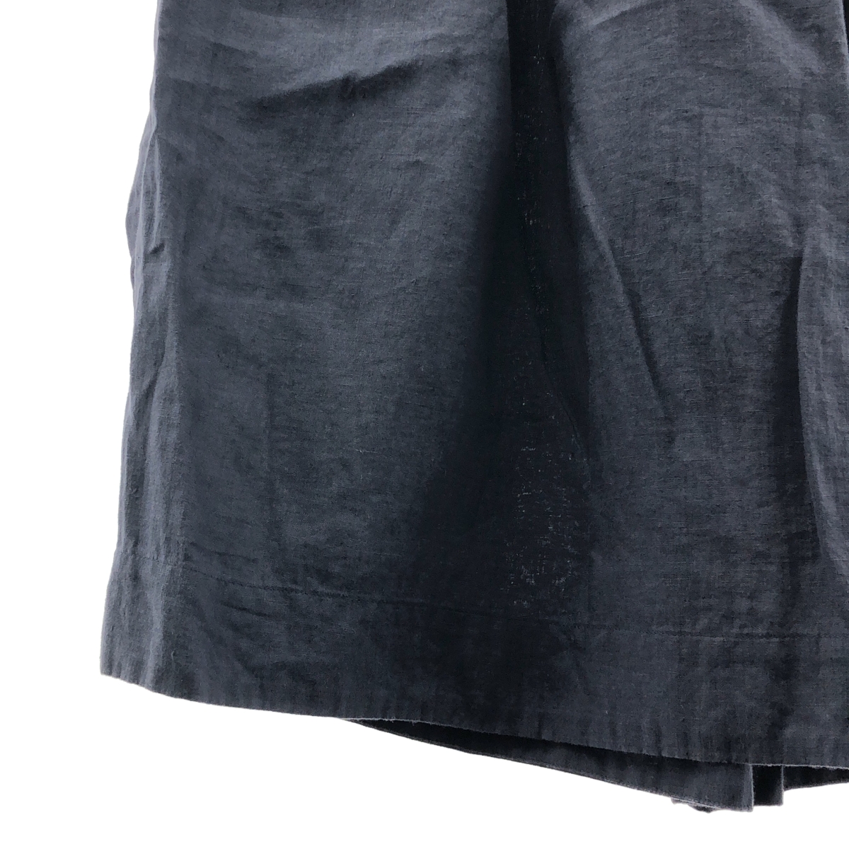 MARGARET HOWELL / マーガレットハウエル リネン ギャザー サイドジップ スカート