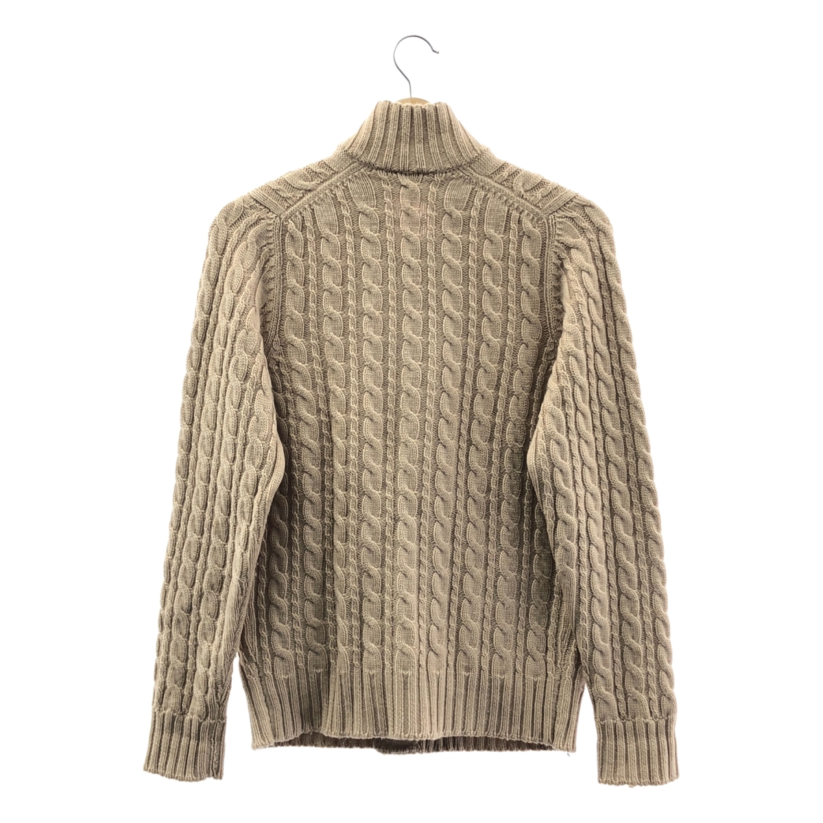 Drumohr / ドルモア ケーブル ウールニット ダブルブレスト ジャケット