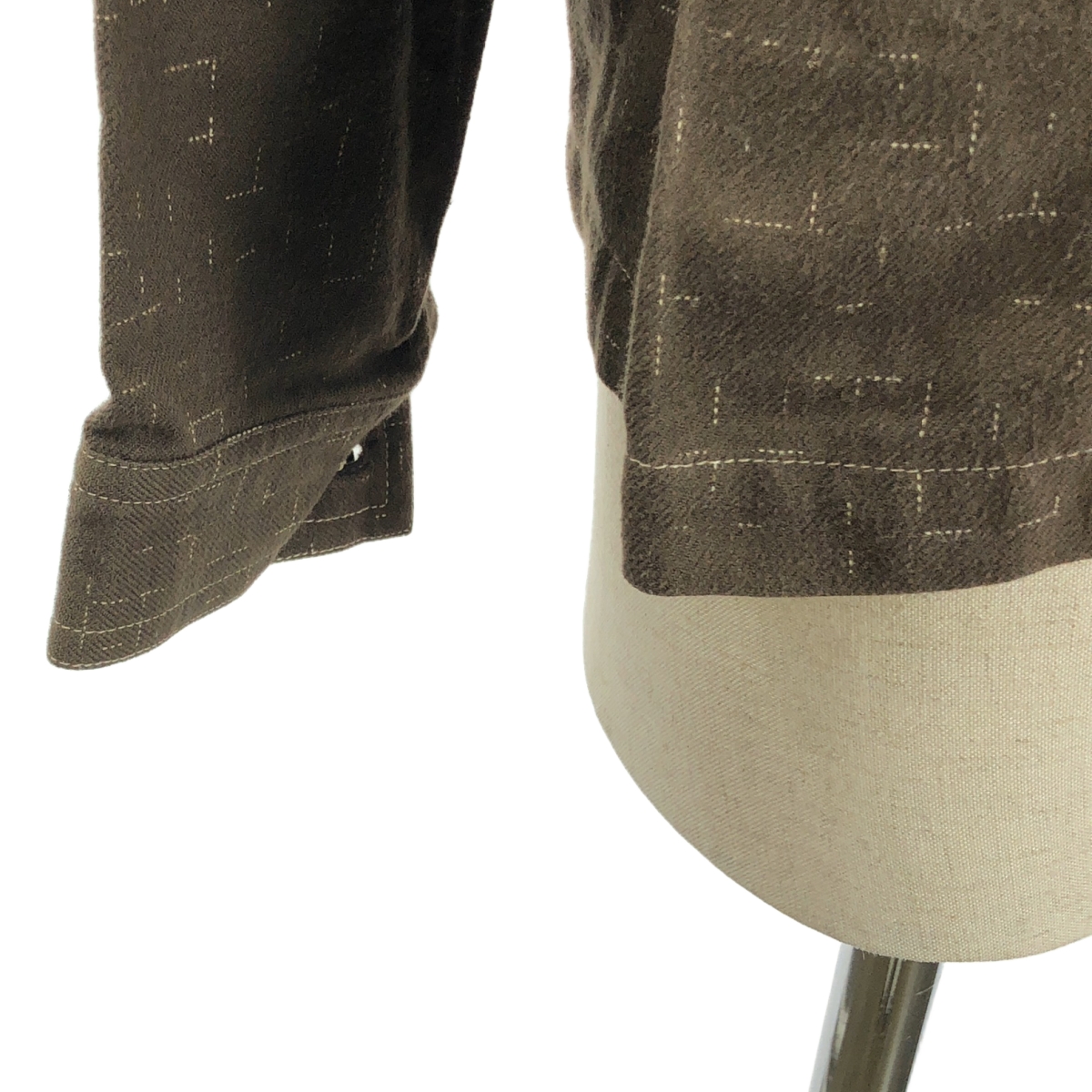 ISSEY MIYAKE / イッセイミヤケ 初期タグ / セットアップ 総柄 シャツ タックスカート