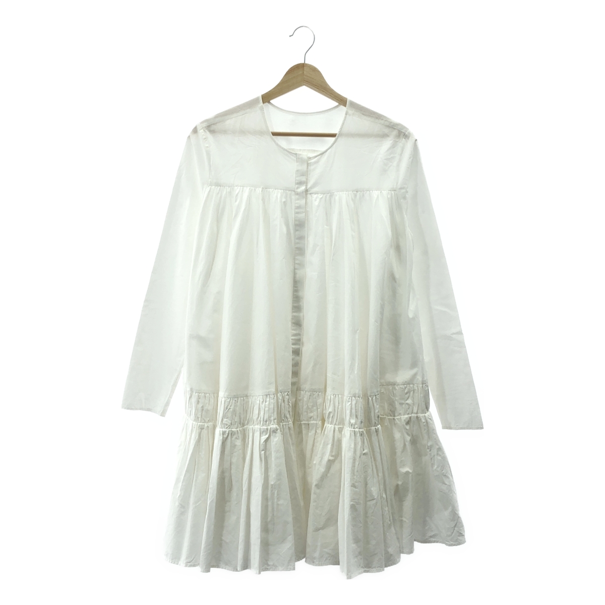 Deuxieme Classe / ドゥーズィエムクラス 【 MARILYN MOON / マリリンムーン 】TIERED DRESS / ギャザー ボリューム ドレス ワンピース