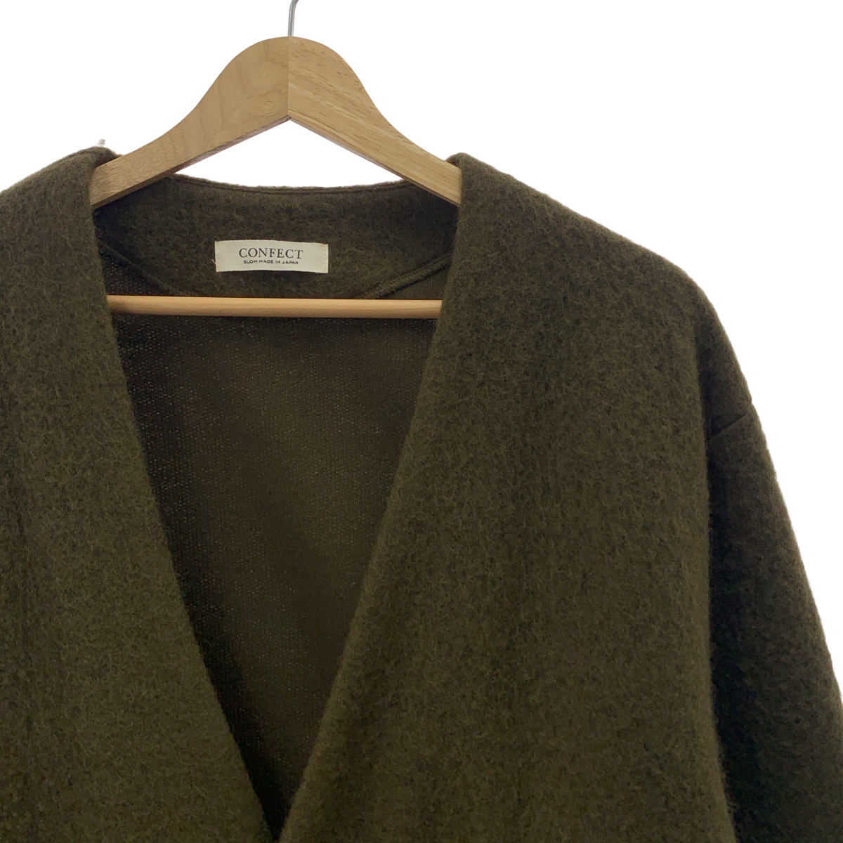 nest robe CONFECT / ネストローブコンフェクト ウール コットン オーバー カーディガン