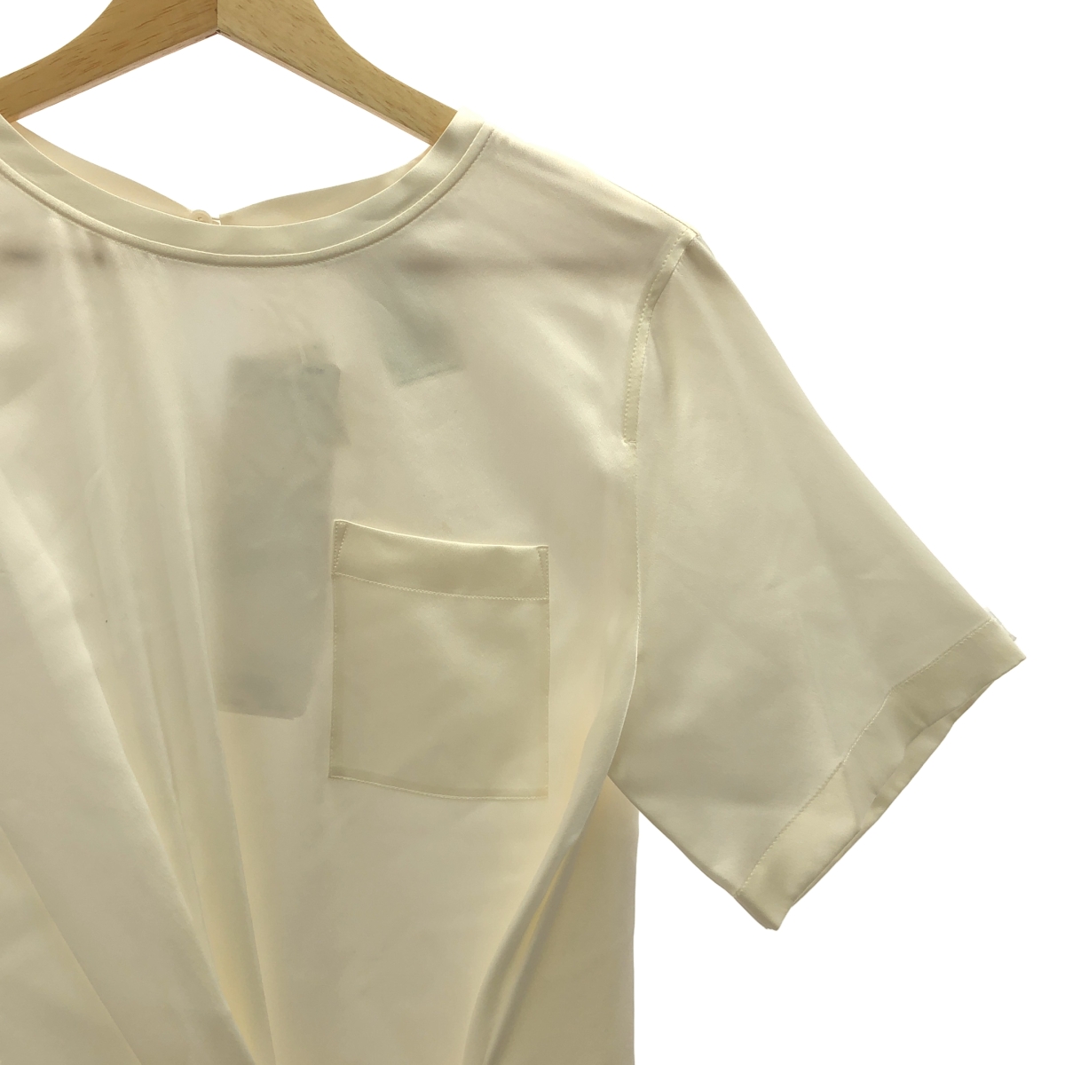 Max Mara / マックスマーラ silk 100％ / シルク リボン ポケット ブラウス