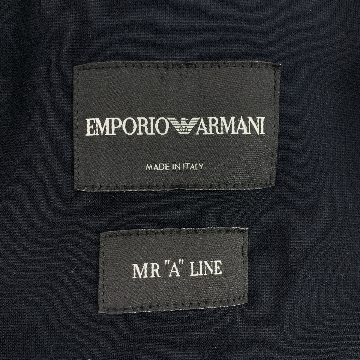 EMPORIO ARMANI / エンポリオアルマーニ MR A LINE コットン カーディガン