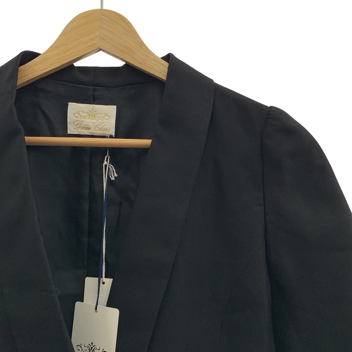 その他 トリアセテート キャットボタン シンチバック シングル ジャケット / 総裏地