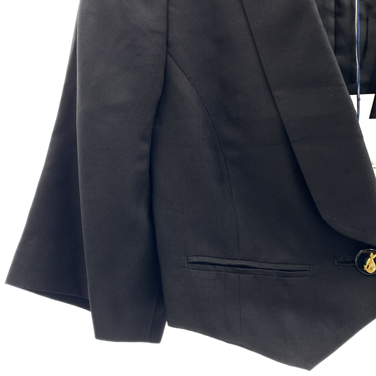 その他 トリアセテート キャットボタン シンチバック シングル ジャケット / 総裏地