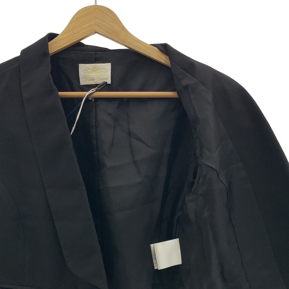 その他 トリアセテート キャットボタン シンチバック シングル ジャケット / 総裏地