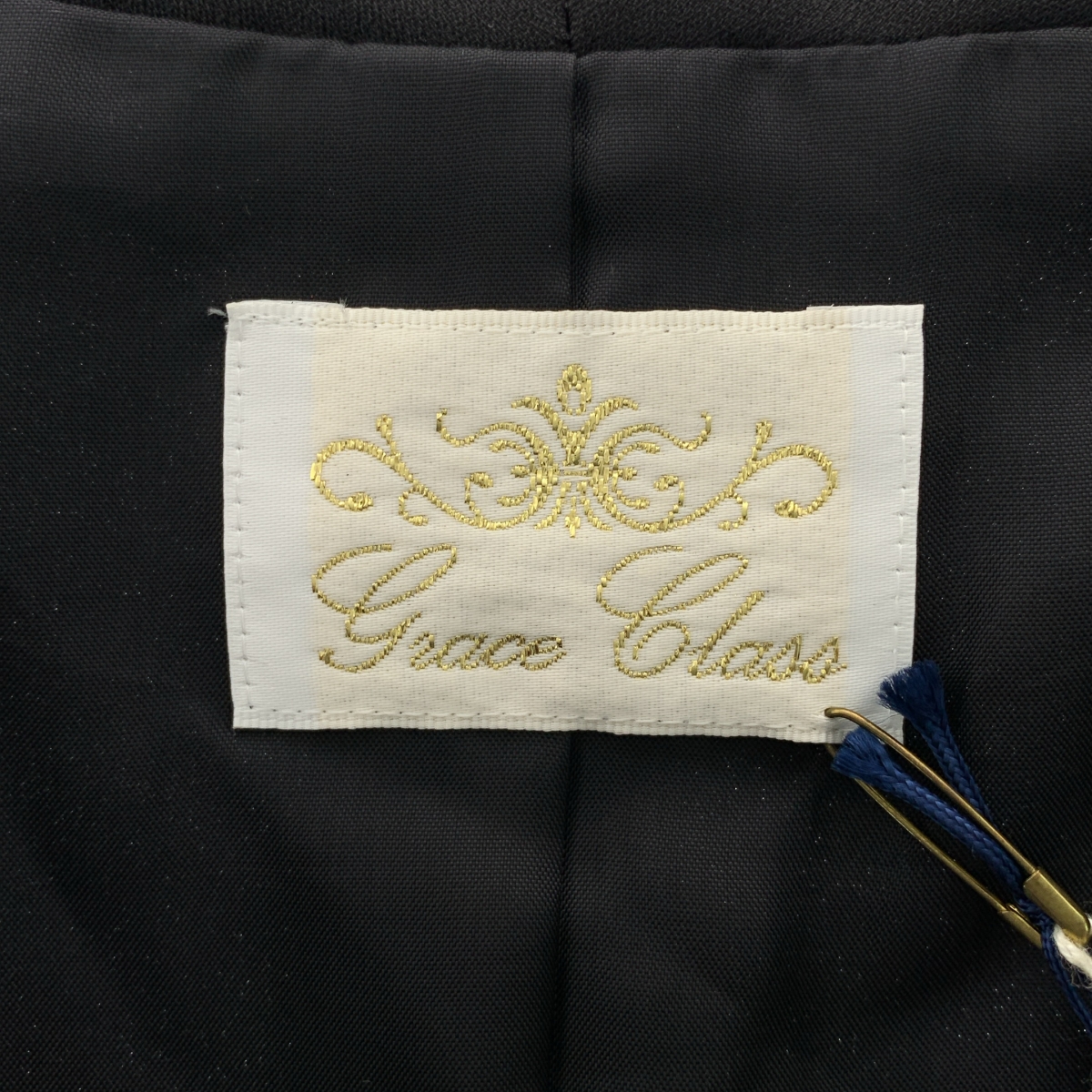 その他 トリアセテート キャットボタン シンチバック シングル ジャケット / 総裏地