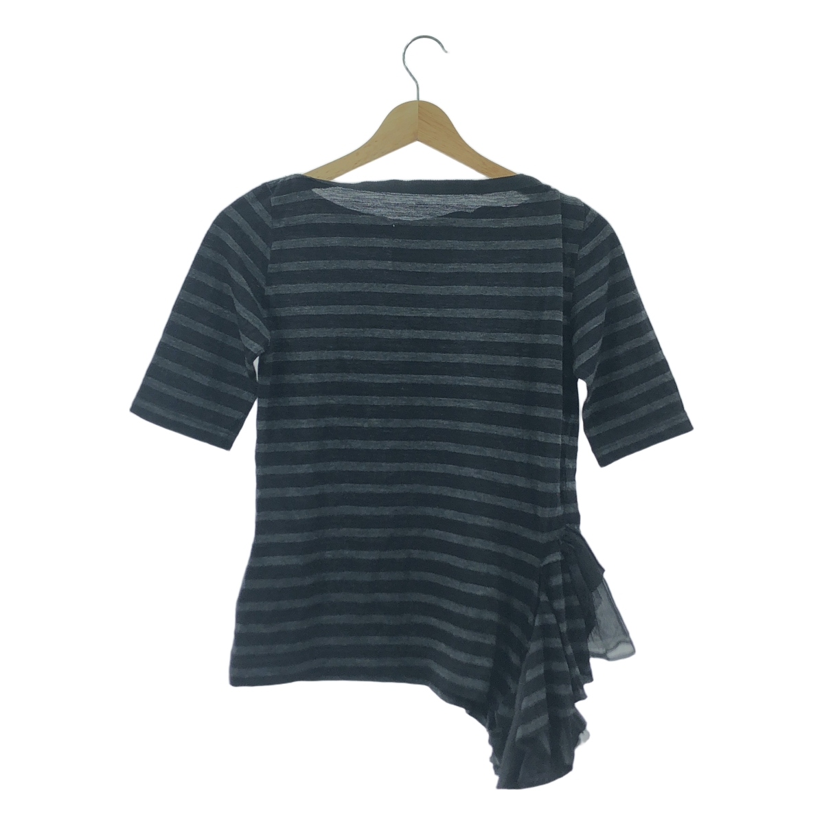 sacai / サカイ アシンメトリー フリル装飾 ブラウス カットソー