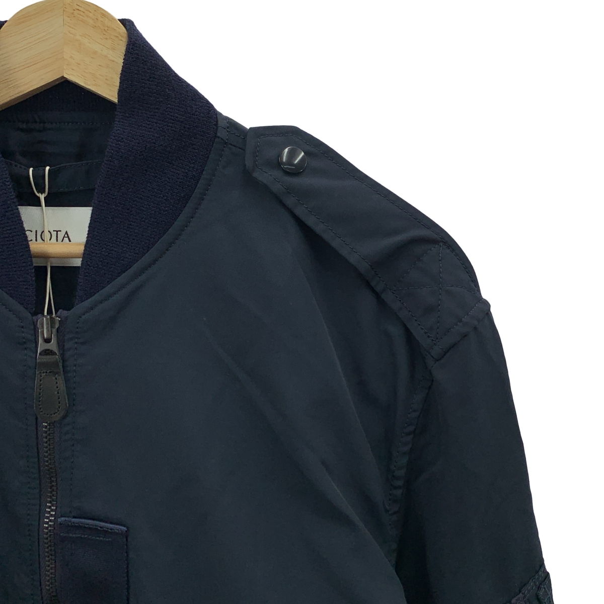 CIOTA / シオタ スビンコットン ナイロン ツイル L-2A フライトジャケット
