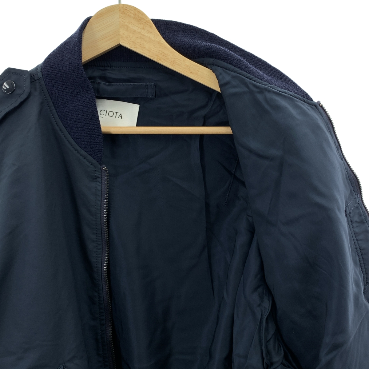 CIOTA / シオタ スビンコットン ナイロン ツイル L-2A フライトジャケット